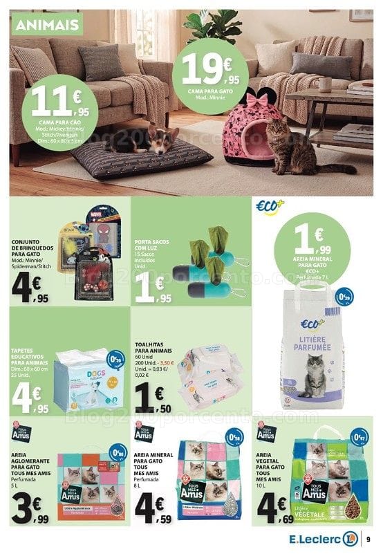 Antevisão Folheto E-LECLERC Bazar Promoções de 22 outubro a 4 novembro